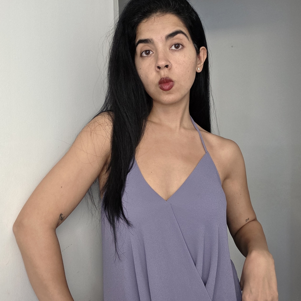 Lavender Halter Top